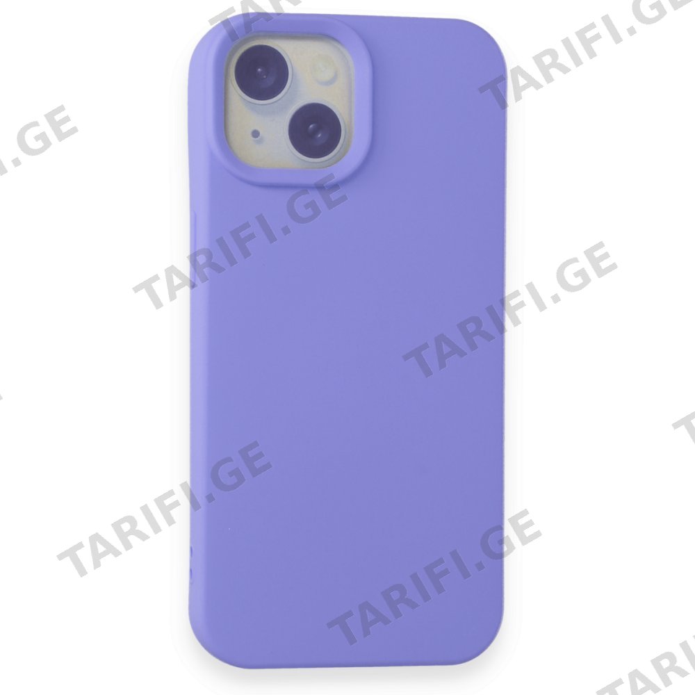 ალკანტარა ქეისი Newface Nano Silicone Case For iPhone 14 Plus