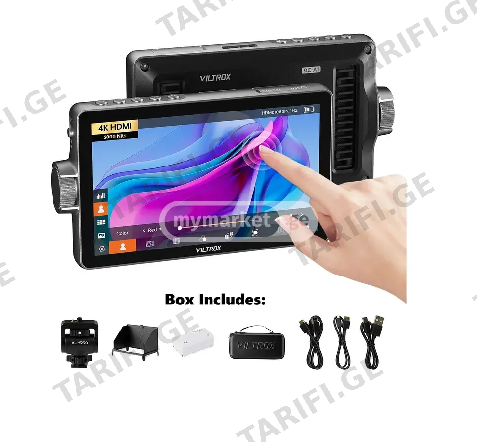 VILTROX DC-A1 2800Nits Camera Monitor Touchscreen with 7"