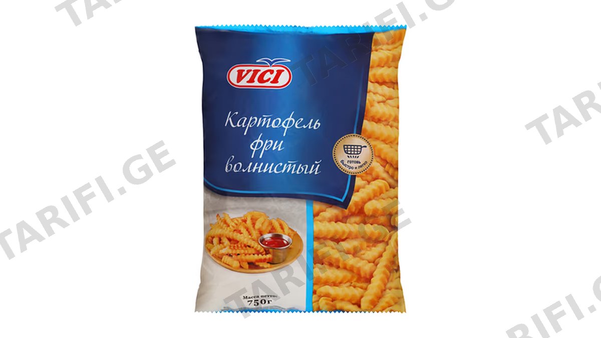 ვიჩი/VICI კარტოფილი ფრი 0.75 კგ 1ც