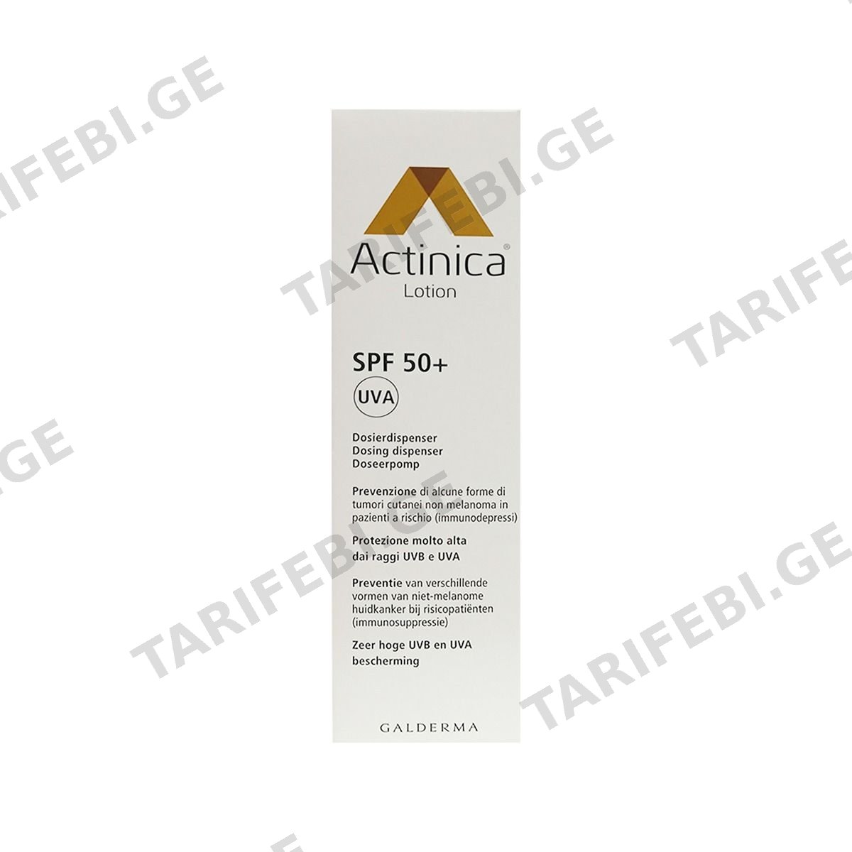 აქტინიკა - Actinica ლოსიონი SPF50+ 80გ