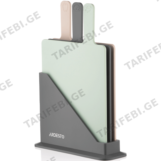 საჭრელი დაფა ARDESTO AR1403BG CUTTING BOARD SET GEMINI GOURMET, 3PCS, PLASTIC
