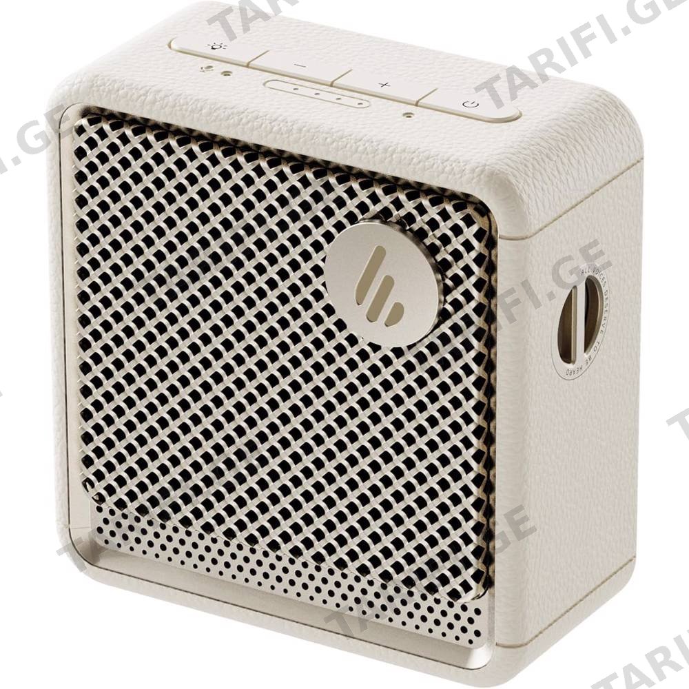 დინამიკი Edifier ES20, 6W, Bluetooth, IP67, Ambient Light Portable Speaker, Ivory
