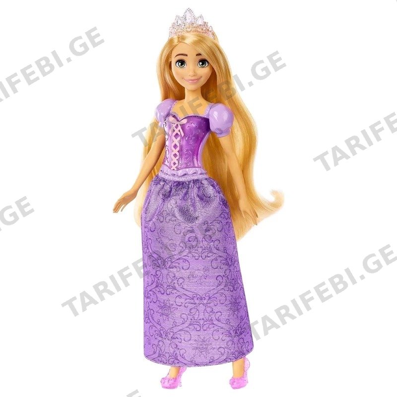 თოჯინა DISNEY PRINCESS რაპუნცელი MATTEL HLW03