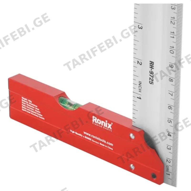კუთხის საზომი გონიო RONIX RH-9725 25 სმ