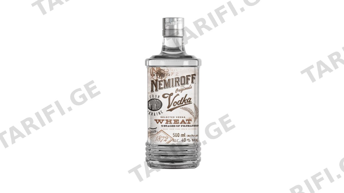 Nemiroff, ხორბლის არაყი - 0.5L