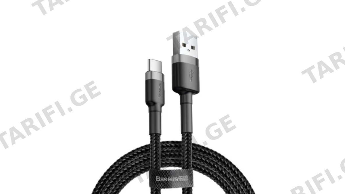 Baseus Kevlar USB Cable Type-C 2A 2m CATKLF-CG1