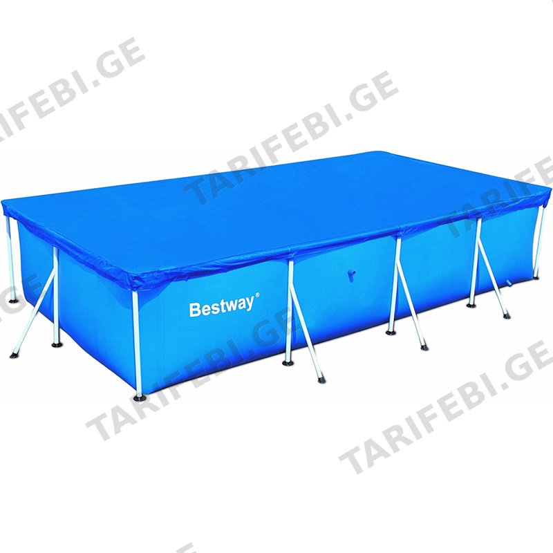 კარკასული აუზის ტენტი BESTWAY 58107 (400 X 211 CM)