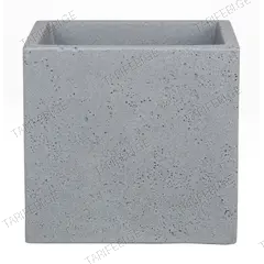 ქოთანი ყვავავილის პლასტმასის Scheurich STONY GREY 40/240 C-CUBE