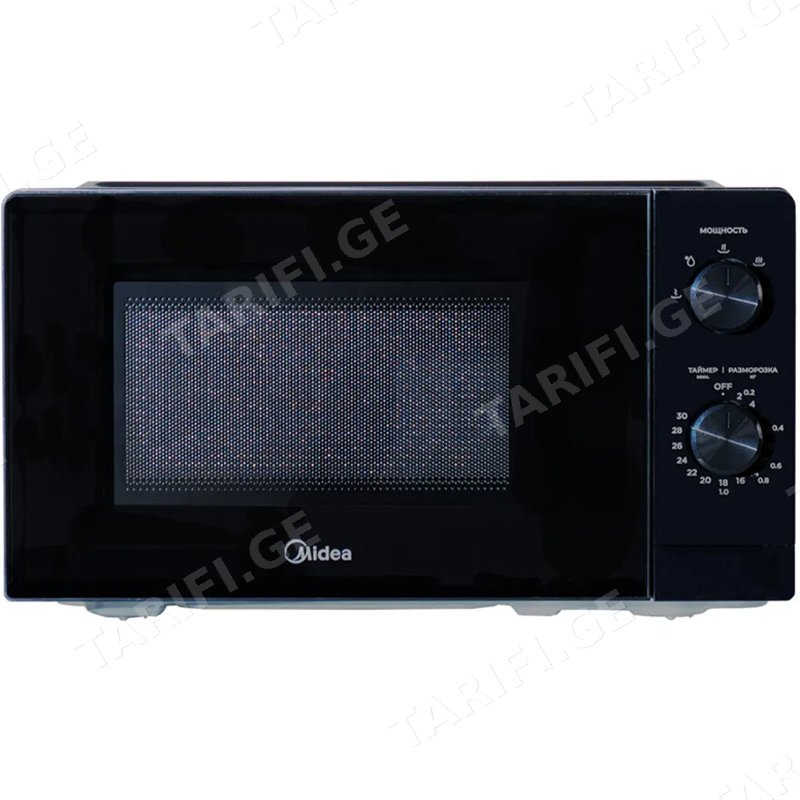 მიკროტალღური ღუმელი MIDEA MM7P012MZ-B (1020 W, 19 L)