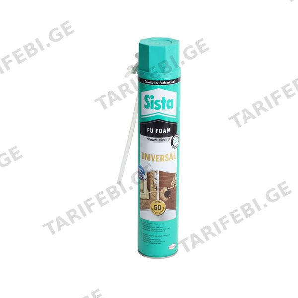 0.75ლ სამონტაჟო ქაფი SISTA