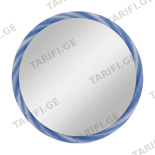 აბაზანის სარკე (THREE COLOR; LED განათებით 700x700mm) (D ROUND-7)