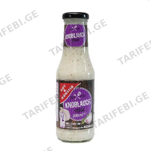 სოუსი ნივრის /G&G/ 300 მლ