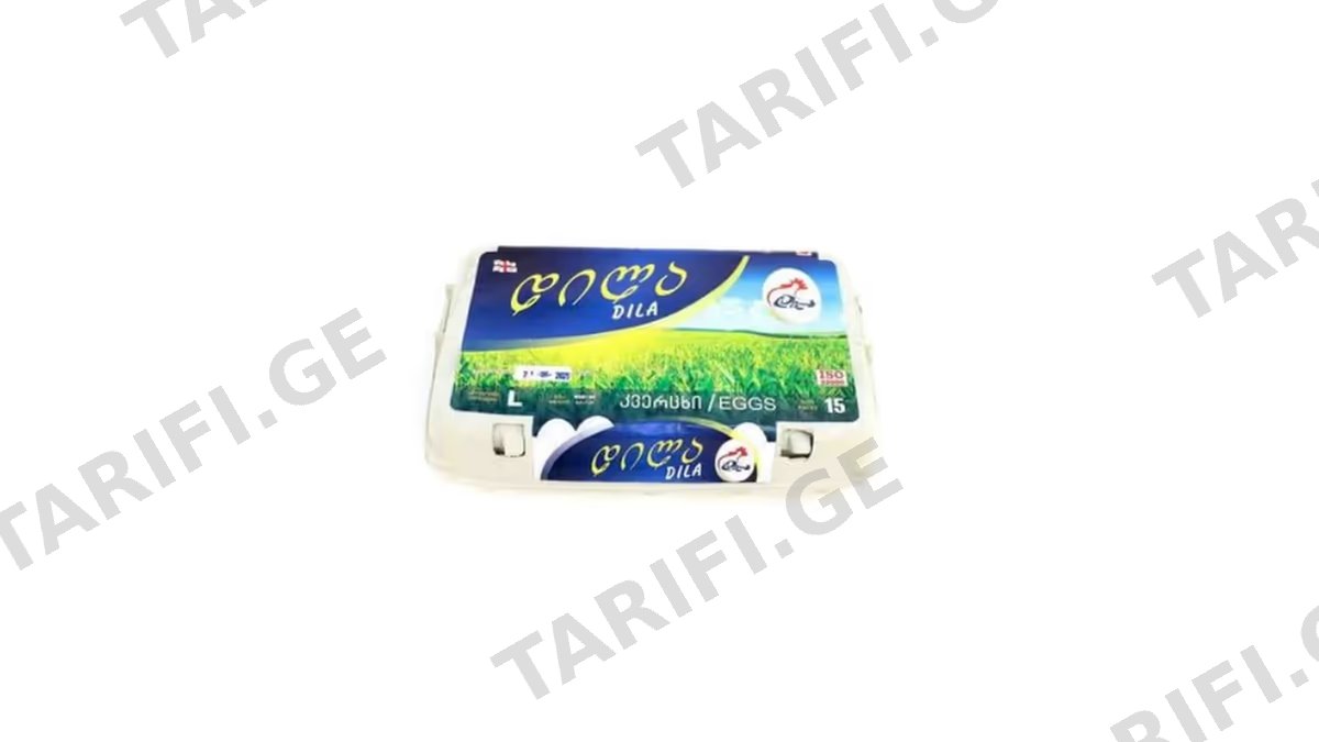 დილა კვერცხი 15 ც