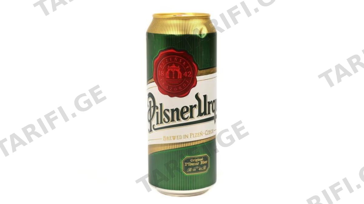 პილსნერ ლუდი ურქუელი 0.5 ლ
