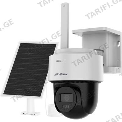 კამერა IP Hikvision,DS-2CFSP4/4G(2.8mm) 4MP,PT,Fixed, Mic/Spk,WL/IR 30m,4G,IP66,8W solar panel and 9000 mAh battery/AOV camera