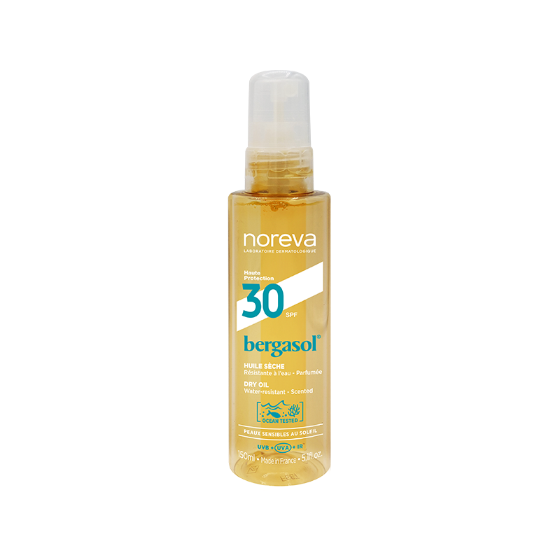 ნორევა- Bergasol მზისგან დამცავი ზეთი SPF 30 150მლ
