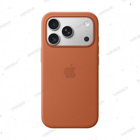 MGFJ4ZM/A iPhone 17 Pro Silicone Case with MagSafe – Terra Cotta
