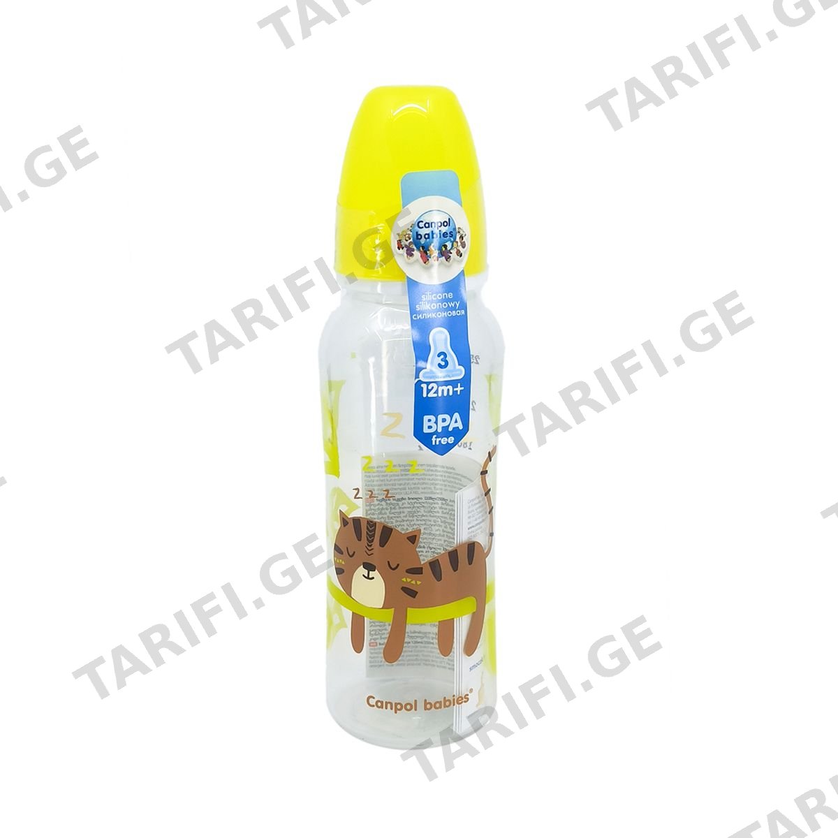 ბოთლი BPA 0% 250 მლ. 59/200 კანპოლი - Canpol