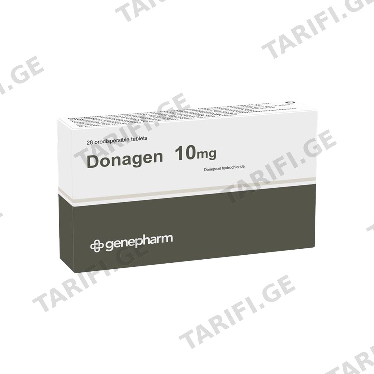 დონაგენი - Donagen 10მგ 28 ტაბლეტი