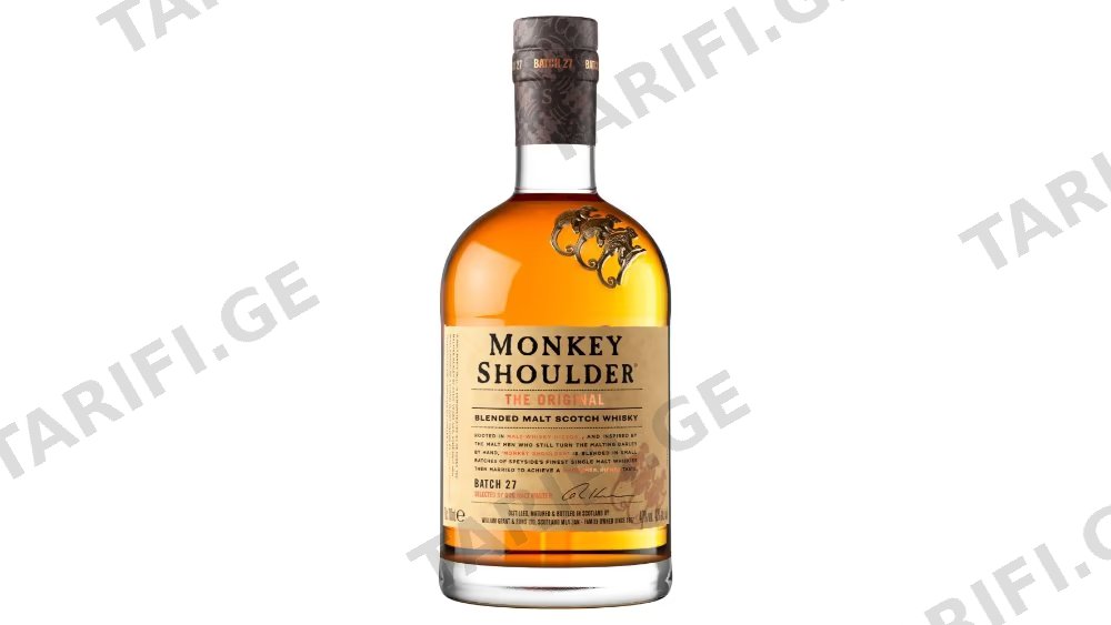 Monkey Shoulder ვისკი 40% 0.7ლ