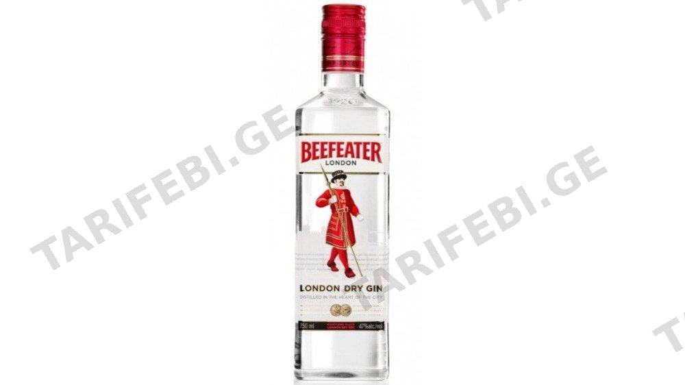 BEEFEATER ჯინი 40% 0.7ლ