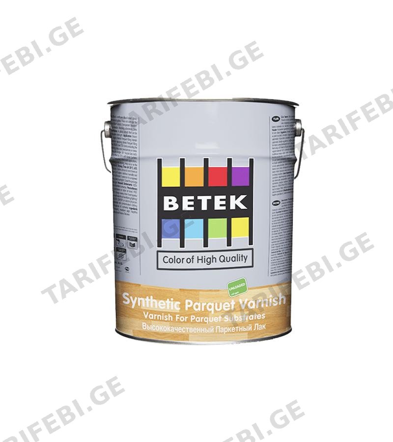 ლაქი Betek Synth. Par uet Varnish(Cam-Cila) 2.5ლტ