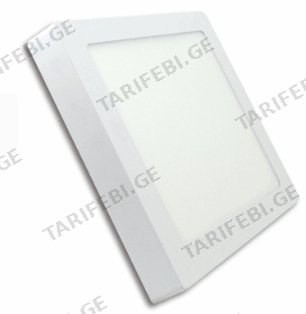 პანელი LEDEX LED 18W 4000K კვადრატი გარე