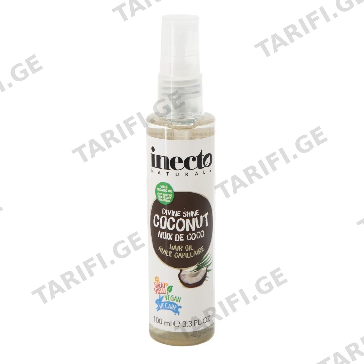 თმის ზეთი Coco 3105 ინექტო - Inecto Naturals