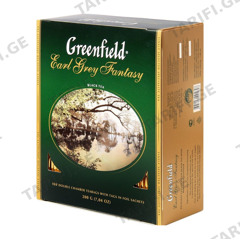 El Gray /Greenfield/ შავი ჩაი ერთჯერადი 100 ც