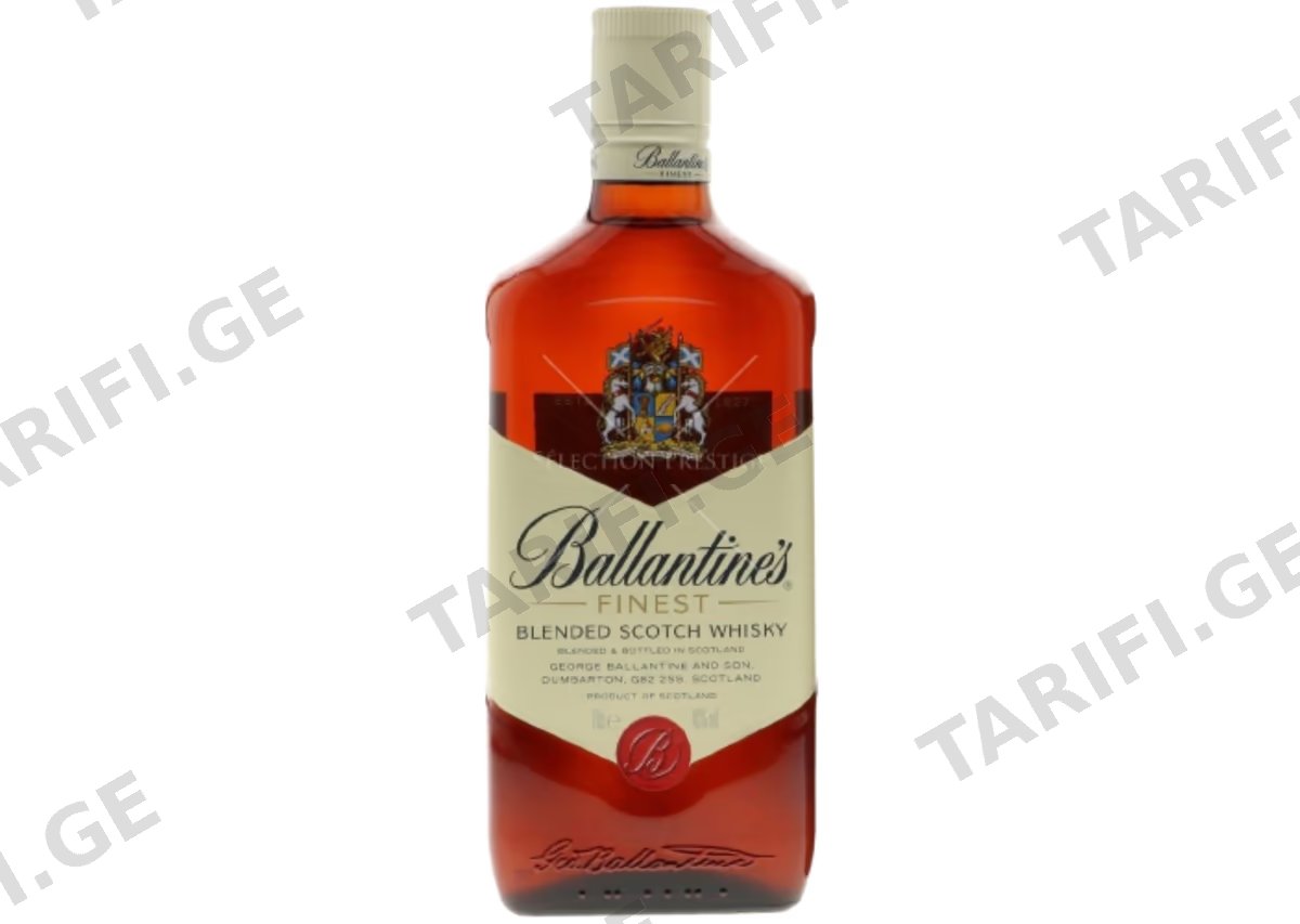 შოტლანდიური ვისკი Ballantine's Finest - 0.7L