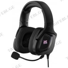 2E GAMING Headset HG340 RGB USB 7.1 Black ყურსასმენი
