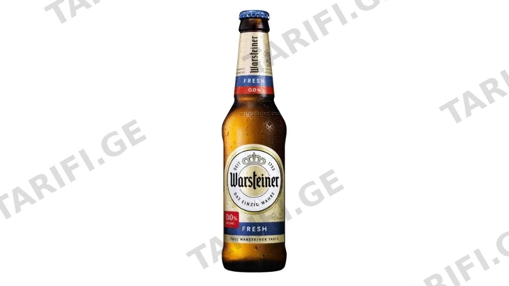 Warsteiner ლუდი უალკოჰოლო 0.33ლ