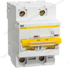 ავტომატური ამომრთველი IEK ВА47-100 10kA 80A 2P C