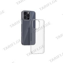 Ovose UltraSlim Case Unique Skid Series Apple Iphone 16 Pro Transparent მობილური ტელეფონის ქეისი