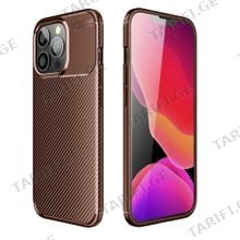 კარბონის ქეისი iPhone 13 Pro Focus Carbon Case - ყავისფერი