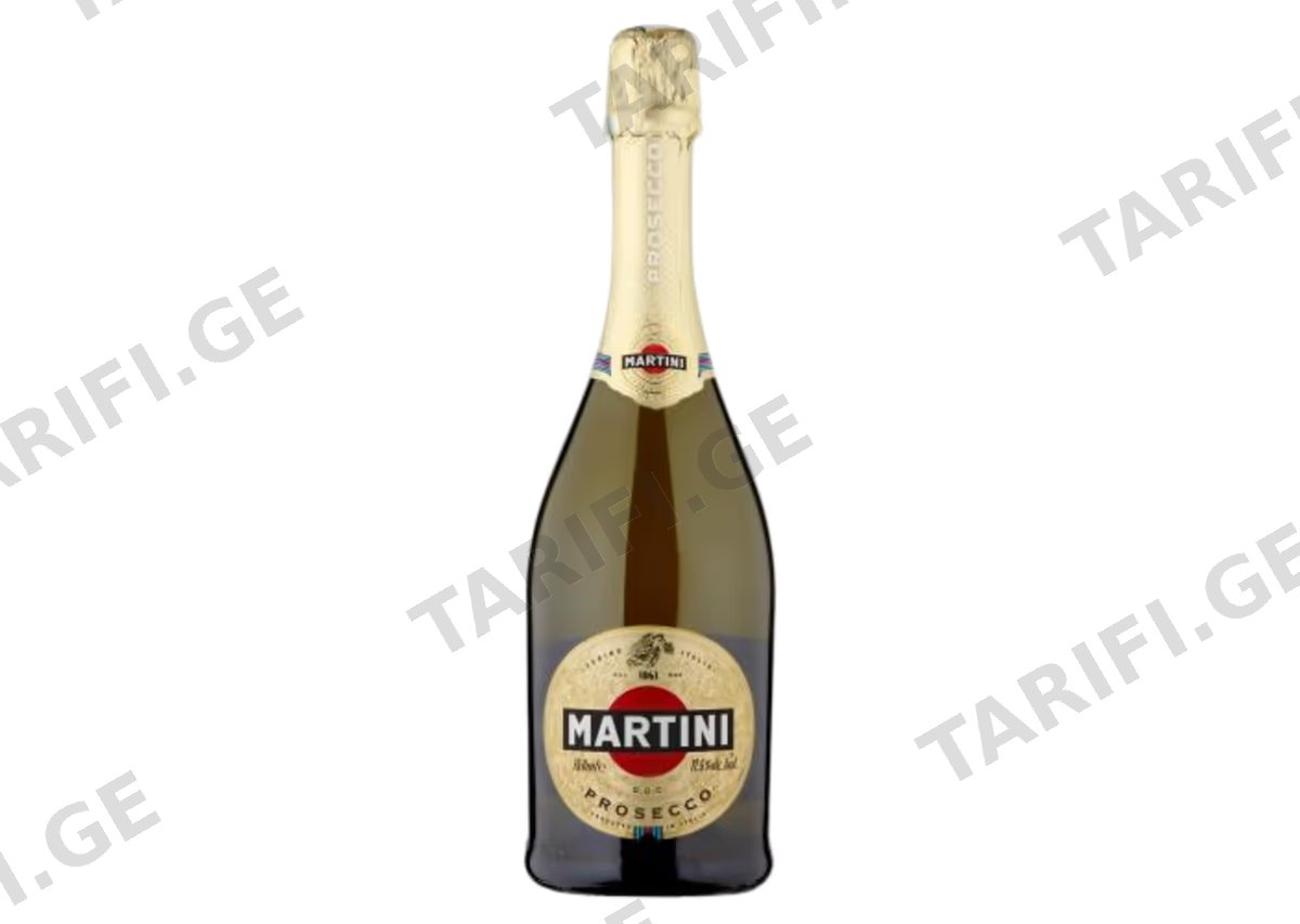ცქრიალა ღვინო Asti Martini, Prosecco თეთრი მშრალი