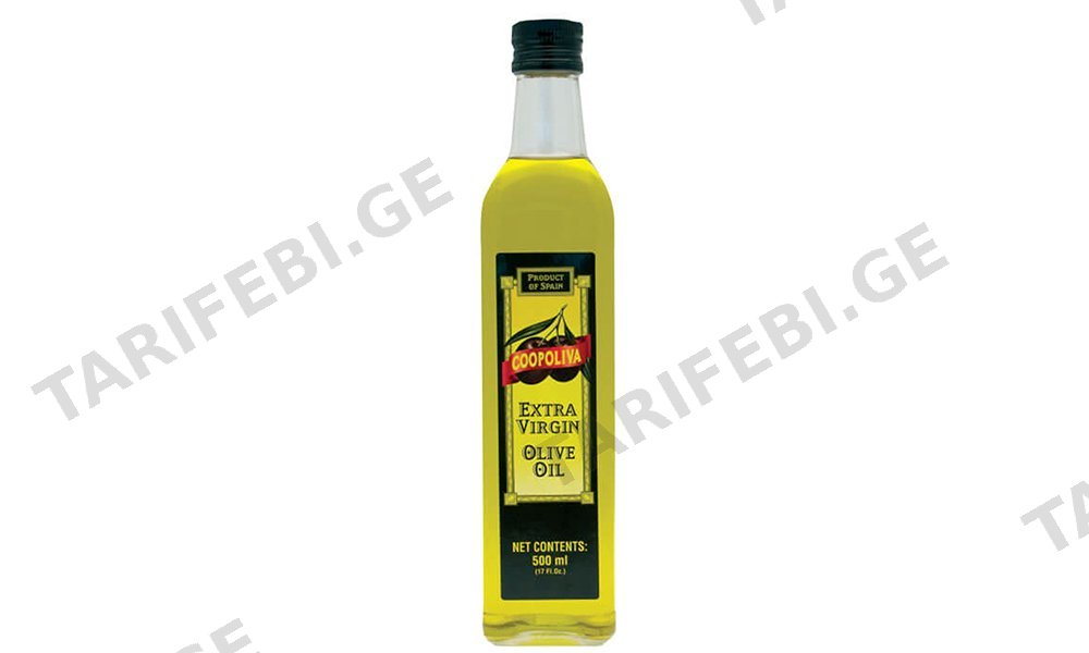 Coopoliva ზეითუნის ზეთი E.V. 500მლ x12