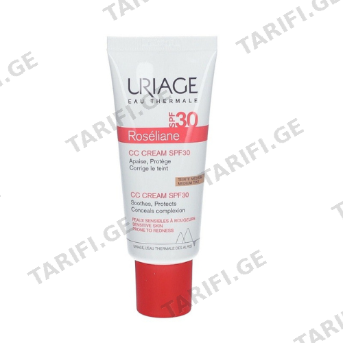 ურიაჟი - ROSELIANE CC კრემი SPF30 T 40მლ