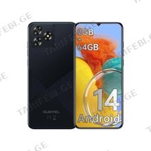 Oukitel C3 4/64GB Black მობილური ტელეფონი