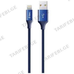 Ttec AlumiCable USB-A - Lightning Cable 1.2m Navy 2DK16L