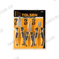 (3ც) ბრტყელტუჩას ნაკრები TOLSEN 10400