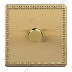 დიმერი Varilight 100W Yubiley მქრქალი თითბერი