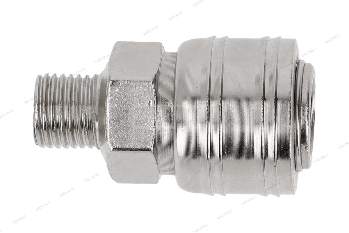 HT4R801 შტუცერი მუფტით F, G 1/4"