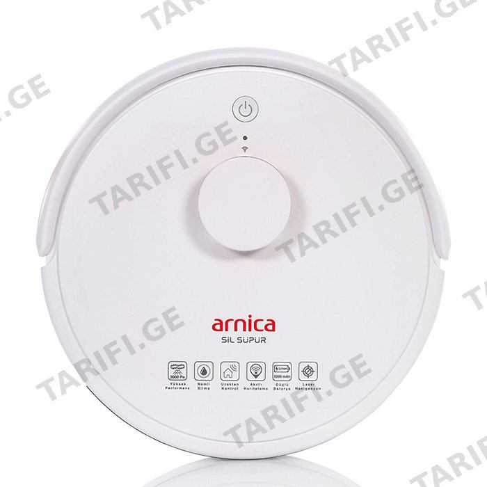 რობოტი მტვერსასრუტი ARNICA ET13350 (36 W, 475 ML, 220 ML)