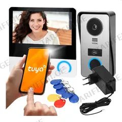 ვიდეო დომოფონი ORNO PAVONIS 7" Wi-Fi Full HD