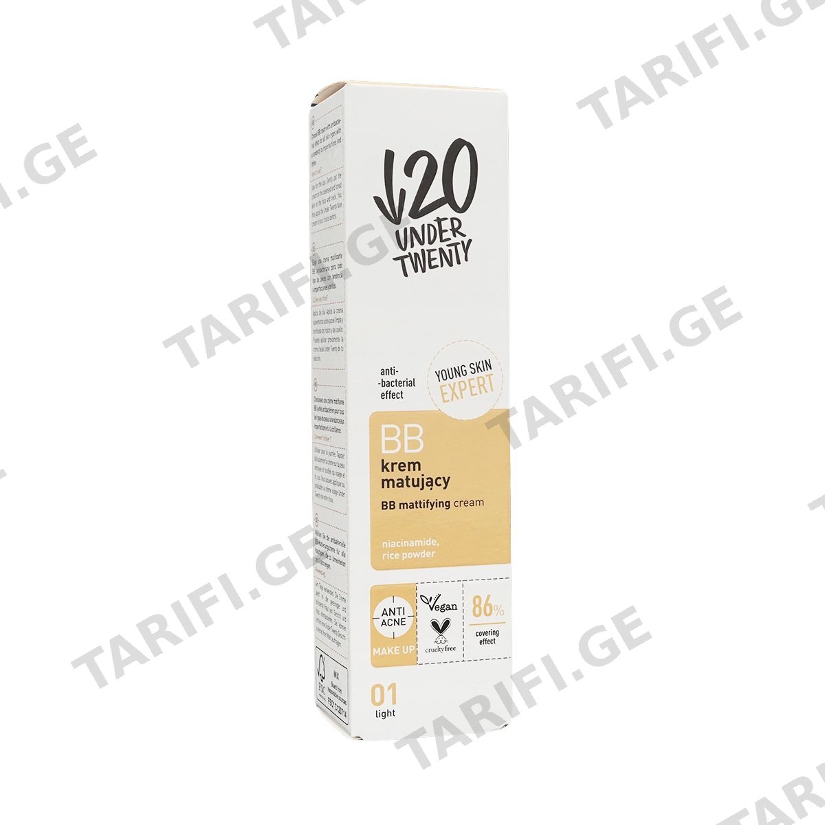 სახის BB კრემი 01 Light 1089 ლირენე - Lirene