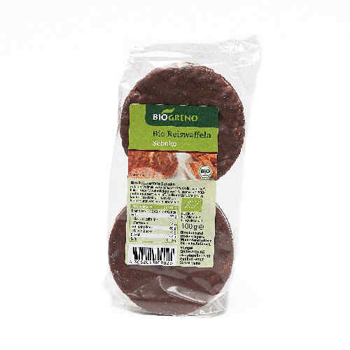 Crispy bread with rice chocolate, organic /biogreno/ 100g