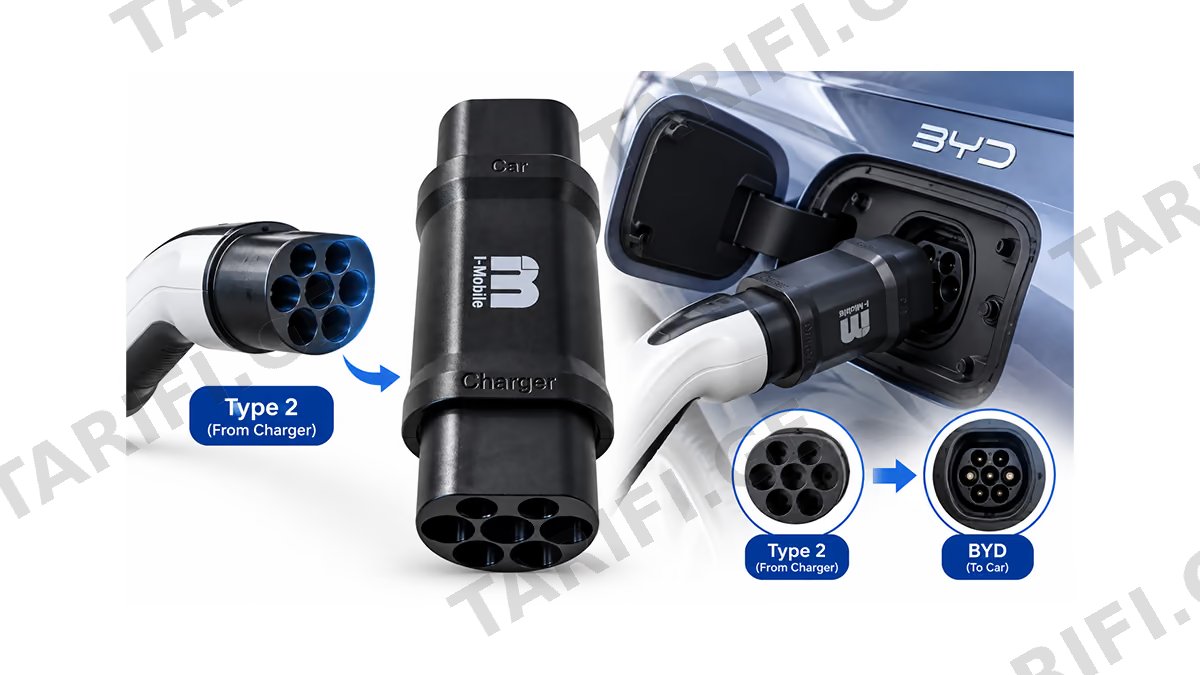 i-Mobile Type 2 to GBT EV Charging Adapter 32A (9402)