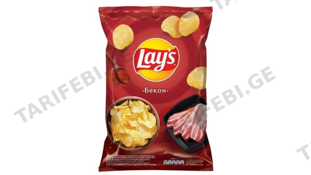 Lay's ჩიფსი ბეკონი 70გრ