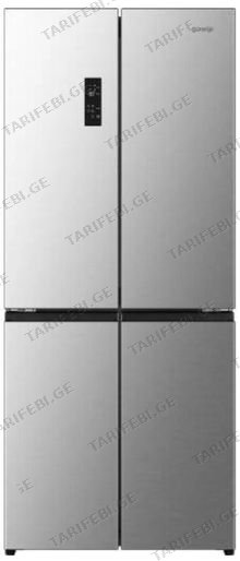 GORENJE NRM819E61X SIDE BY SIDE მაცივარი
